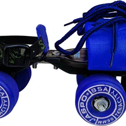 jaspo Tenacity Lite Rubber Wheel Adjustable Quad Roller Skate (6-14 years) Quad Roller Skates - Size 1-8 UK image 2