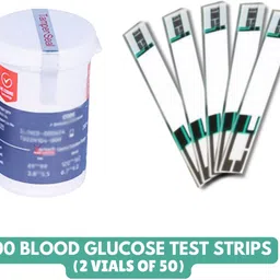 MEDICON DIABASCAN Glucose Test Strips (Pack of 50 x 2) 100 Glucometer Strips-picture-17