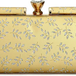 d'vine luxe Party Gold, Silver Clutch-picture-14