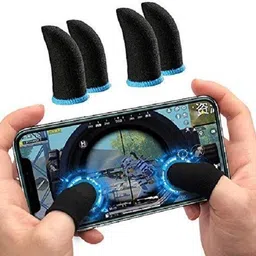 portlix Thumb Gloves With Earphone Pouch for Mobile Gaming Finger Sleeve Finger Sleeve image 5