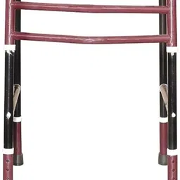 coredeal SURGICAL HEIGHT ADJUSTABLE FOLDABLE PATIENTS AND ADULTS WALKING WALKER Walking Stick-picture-15