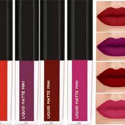 blushis Sensational The Red Edition Liquid Lipsticks Combo set 4 pc-picture-21