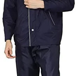 youth robe Solid Men Raincoat image 2