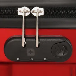 SWISS MILITARY Water Resistant Hard-Sided Medium Trolley Suitcase image 5