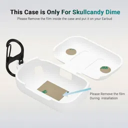 KANSOL Silicone Velcro Earbuds Case For Skullcandy Dime image 4