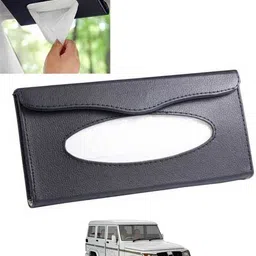 ccmm Universal Leatherite Black Rectangle Tissue Paper Box/Dispencer For Car-37 Vehicle Tissue Dispenser-picture-35
