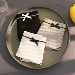 bonzista Pack of 3 Women Hipster Multicolor Panty-picture-13