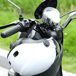 glitzn Stainless Steel Key Lock For Helmet image 4