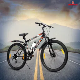 buke VOLT 26T MTB Gear Cycle for Men with Front Disc Brake 85% Fitted Stylish Design 26 T (inch) Mountain Cycle image 2