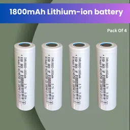 sacro Rechargeable 1800Mah Lithium-Ion For Light Speaker Pack of 4Q360 Battery-picture-10
