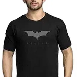 kaspy Men Printed Round Neck Polyester Black T-Shirt-picture-27