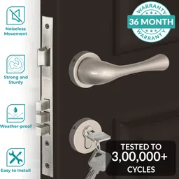 plantex Brass, Zinc Alloy Glossy Handlesets image 2