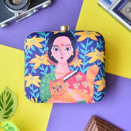 ARTKLIM Printed Box Clutch-picture-49