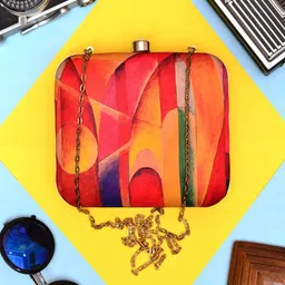 ARTKLIM Printed Box Clutch-picture-21