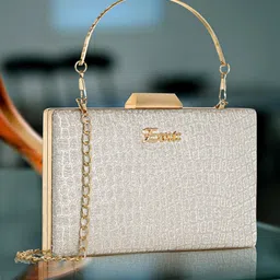 Exotic Textured Party Box Clutch image 1