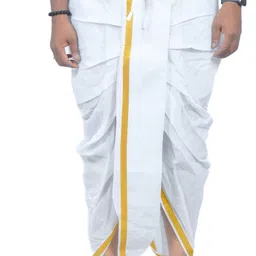 TUNI MANI Readymade Pocket Dhoti Pant Solid Men Dhoti-picture-25