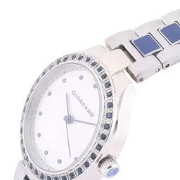 GIORDANO Women Round Dial & Bracelet Style Straps Analogue Watch- 2976-11 image 2