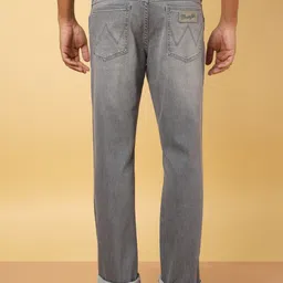 Wrangler Men Millard Straight Fit Light Fade Stretchable Jeans image 4