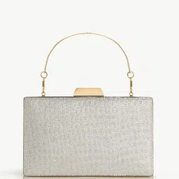 Exotic Textured Party Box Clutch image 3