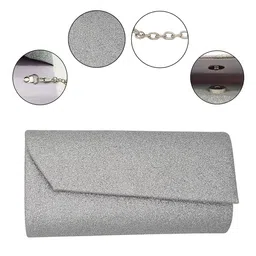 JENNA Shoulder Strap Embellished Purse Clutch image 2