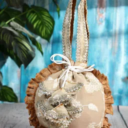 Dhrohar Embroidered Potli Clutch-picture-28