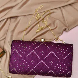ARTKLIM Embroidered Box Clutch-picture-16