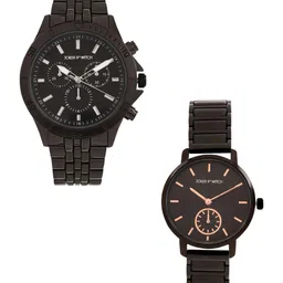 JOKER & WITCH His and Her Stainless Steel Analogue Watches JWJCW398-picture-26