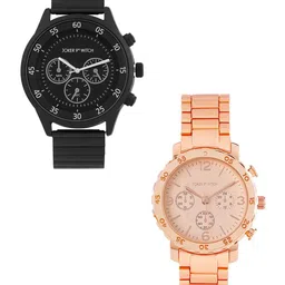 JOKER & WITCH His and Her Analogue Watches JWJCW410-image-12