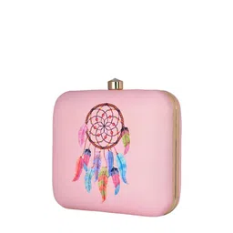 ARTKLIM Printed Box Clutch image 4