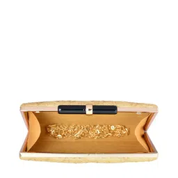 ARTKLIM Embroidered Box Clutch image 2