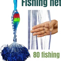 minatifishing 4 Finger fishing net only velvet Rope Fishing Net-picture-23