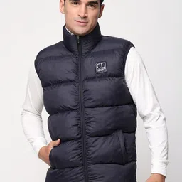 CL SPORT Mock Collar Sleeveless Lightweight Puffer Jacket-picture-26