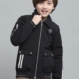 Monte Carlo Boys Spread Collar Striped Casual Lightweight Tailored Jacket-picture-30