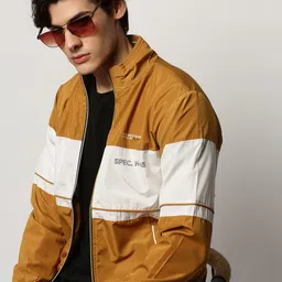 SHOWOFF Colourblocked Mock Collar Windcheater Bomber Jacket-picture-25