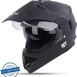 steelbird Off Road GT ISI Certified Motocross for Men with Inner Sun Shield Motorbike Helmet-picture-11