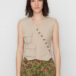 Trendyol Woven V-Neck Sleeveless Waistcoat-picture-31