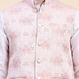 Aanys Culture Floral Digital Printed Nehru Jacket image 5