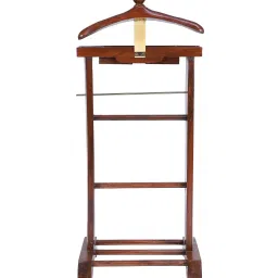 Brown Wooden Coat Stand By Beverly Studio image 3