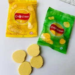alphine Potato Chips Erasers Combo Packet Non-Toxic Eraser image 4