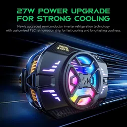 Cubonic X Black Shark Funcooler 4 Pro 27W App Contolled Turbo & Ultra-Quiet Performance Fan with Radiator Cabinet Cooler image 4