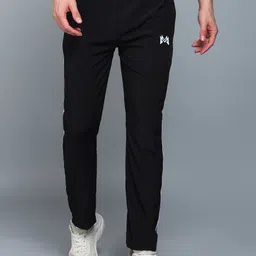 mank d Men Striped Black Track Pants image 5