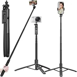 EVAAENTERPRISES L16 Portable Selfie Stick in Black Color Bluetooth Selfie Stick image 5