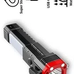jammy zones LED Flashlight with Magnets,hammer Torch 4in1 with Power Bank Rechargeable J12 Torch-picture-26