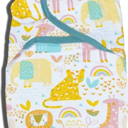 polka tots Printed Single Swaddling Baby Blanket for Mild Winter image 5