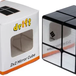 cubelelo Drift Mirror 2x2 Speedcube Puzzle (Silver)-picture-24