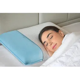 SLEEPSIA Cervical Orthopedic Memory Foam Pillow For Shoulder And Neck Pain -Regular- Pack Of 1-image-82