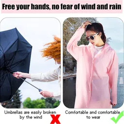 ketkar Solid Women Raincoat image 2