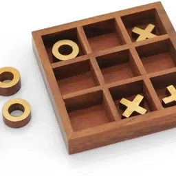 Tic Tac Toe (XO) Game | Wooden 2 Player Board Game for Kids 6+ Years | Develop Strategic Thinking (Mind development)-picture-13