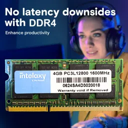 Intelaxy 1600 Mhz DDR3 4 GB Laptop (204 PIN|Unbuffered|Dual Rank|Highly Durable & Compatible Memory for Laptops) image 3