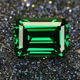 apsloose 11.25 Ratti 10.55 Crt Astrologer Certified Zambian Emerald/Panna Earth Stone Emerald Stone image 2